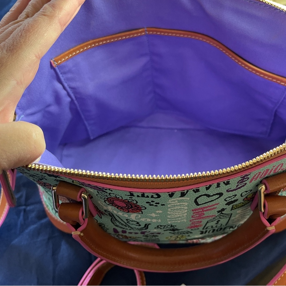 Disney It’s a Small World 2021 Satchel by Dooney & Bourke - Picture 5 of 15
